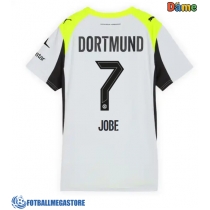 Fotballdrakt Dame Borussia Dortmund Jobe Bellingham #7 Bortedrakt 2025-26 Kortermet